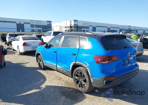 2024 Volkswagen Taos 1.5T Se Black from USA, damaged, VIN 3VVJX7B28RM129624